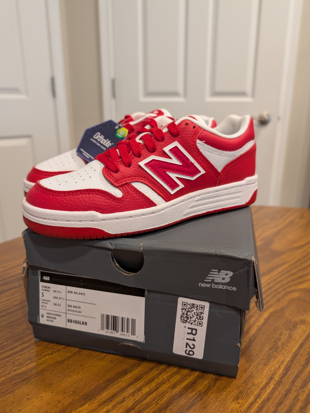 New Balance 480! Size 5 Men Or 6.5 Women